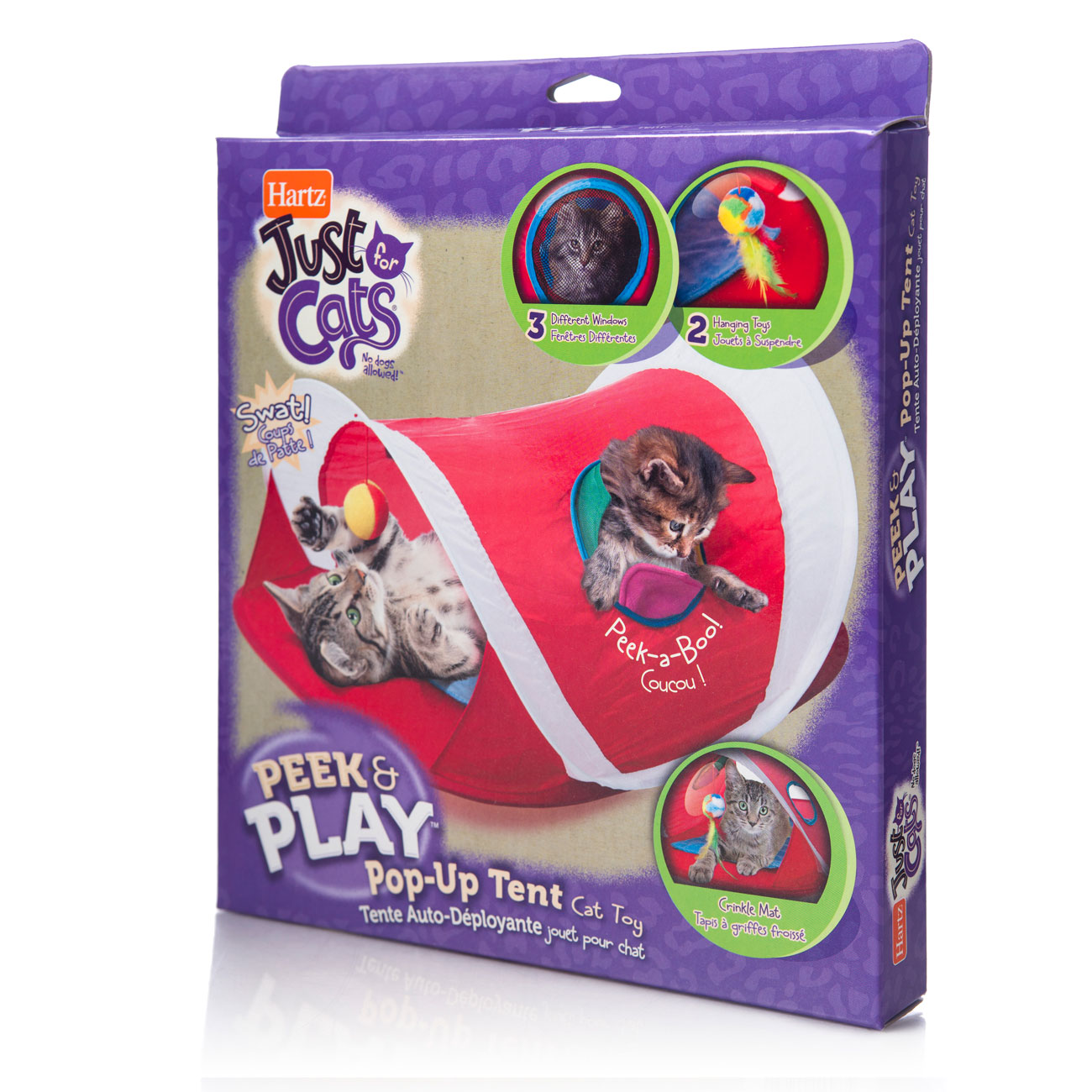 Hartz Just For Cats Peek And Play Cat Toy Hartz