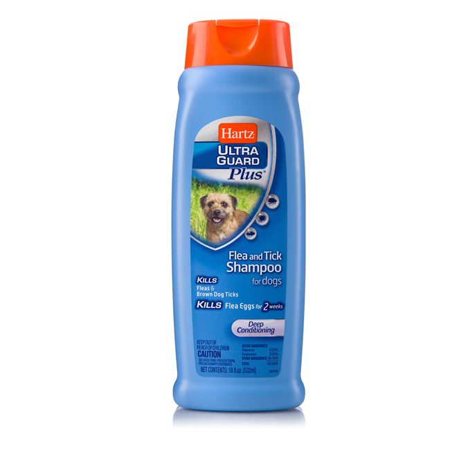 hartz flea and tick shampoo for dogs