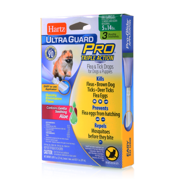 Hartz® UltraGuard Pro® Flea and Tick Drops for Dogs and Puppies 514lb