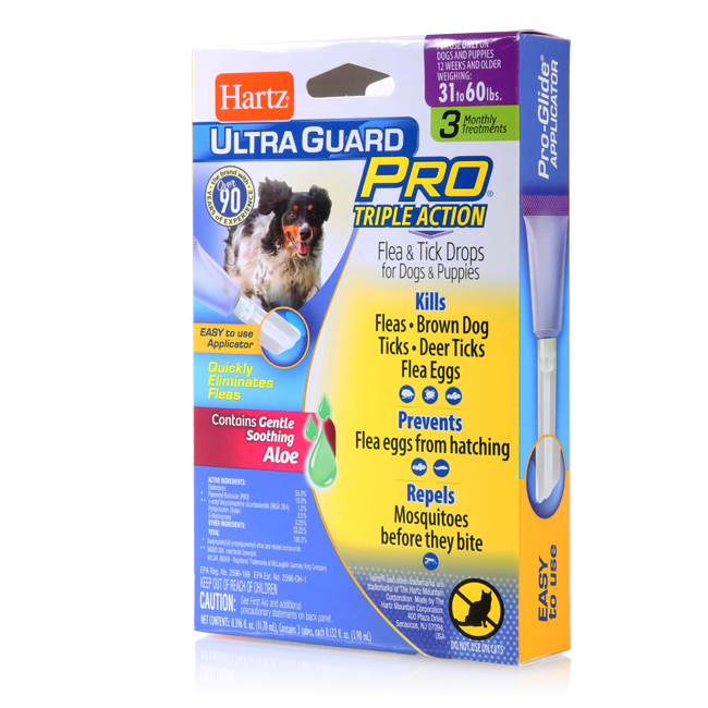 hartz flea and tick drops for dogs