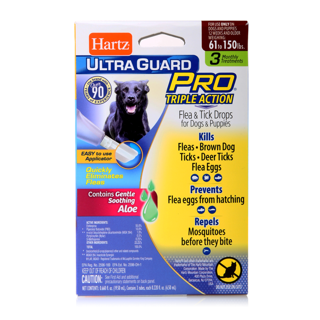 Hartz Ultraguard Pro Flea And Tick Drops For Dogs And Puppies 61