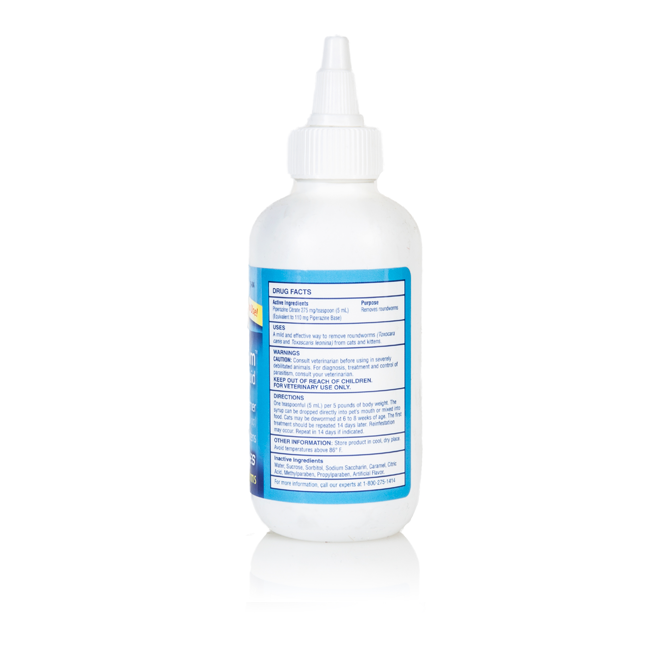 Sentry Sure Shot Liquid Wormer for Cats (3.3 oz)