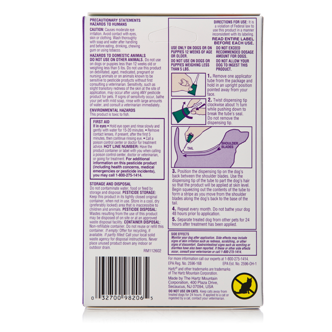 Hartz® UltraGuard Plus® Topical Flea and Tick Prevention for Dogs and