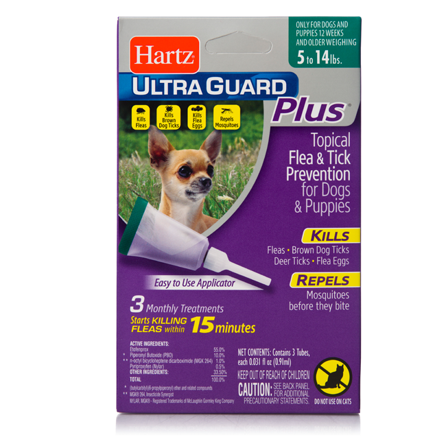 Hartz® UltraGuard Plus® Topical Flea and Tick Prevention ...