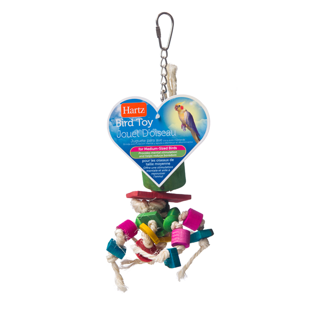 Hartz® Bird Toys For Medium Birds Hartz