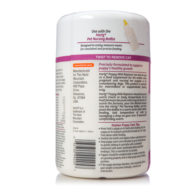 Hartz® Milk Replacer for Puppies Powdered Formula Hartz