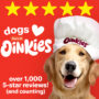 Hartz Oinkies Jerky Twists. Over 1,000 5 star reviews.