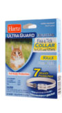 A flea and tick repellent collar for cats, Hartz SKU 3270002899