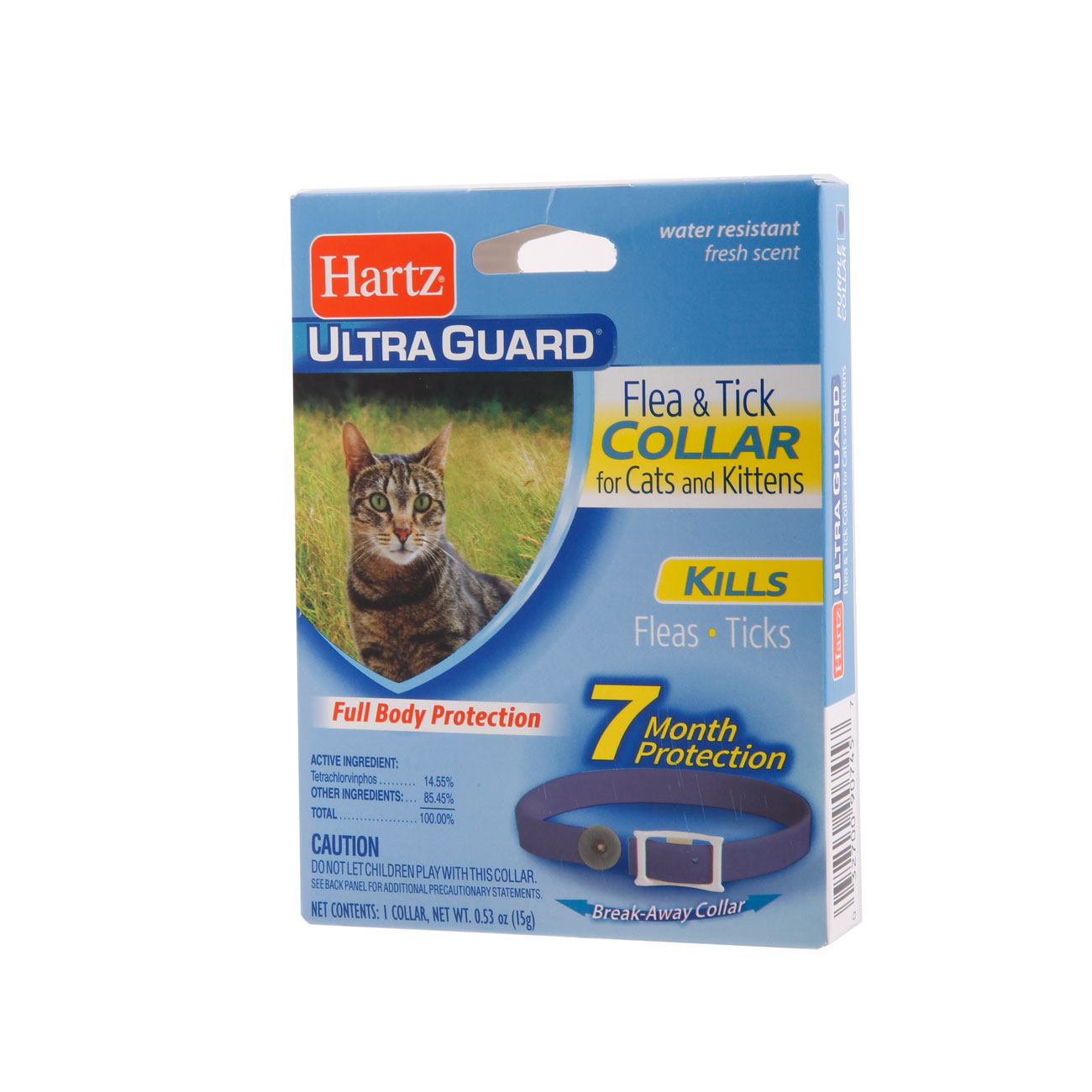 NEW Bars Flea and Tick Collar Treatment for cats 35cm/13,7inch 4 months Supply