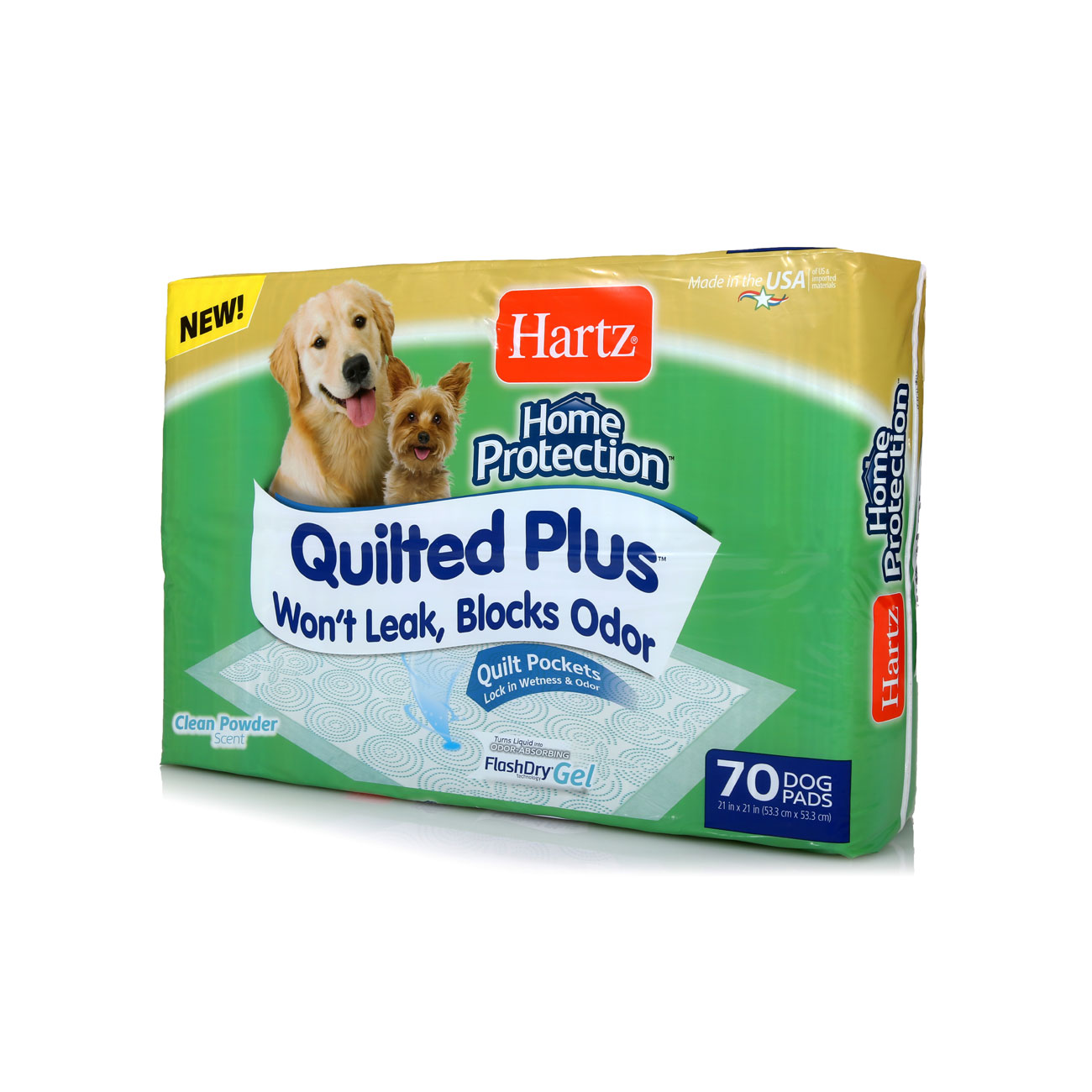 Hartz® Home Protection™ Quilted Plus™ Odor Eliminating Dog Pads 70