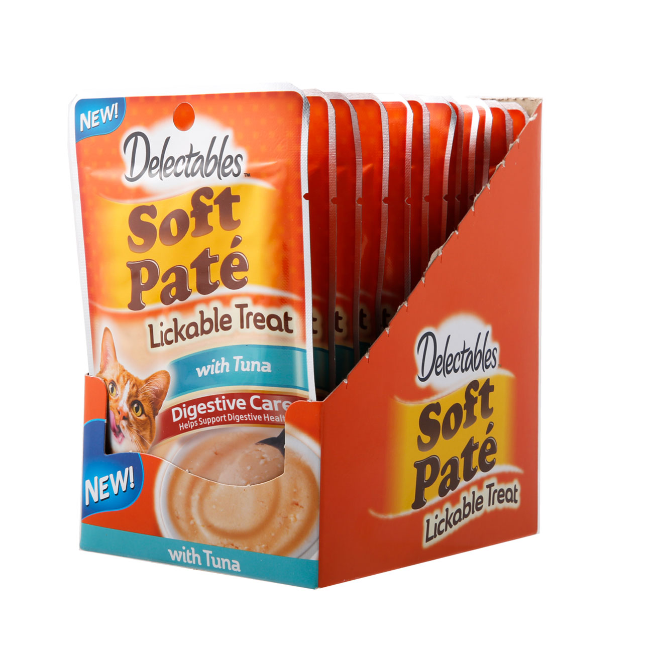 Delectables™ Lickable Treat Soft Paté Tuna Digestive Care Hartz