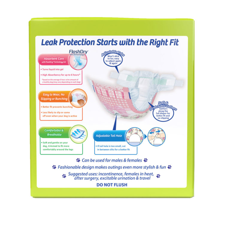 Hartz® Disposable Dog Diapers with FlashDry® Gel Technology 38ct Hartz