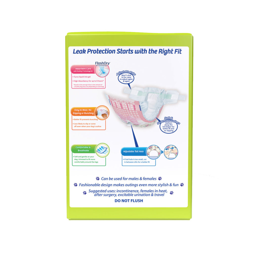 Hartz® Disposable Dog Diapers with FlashDry® Gel Technology 32ct Hartz