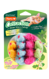 Cattraction Kitty Frenzy cat toy contains silver vine and catnip.