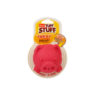 Hartz SKU#3270011228. Hartz tuff stuff treat hogging piglet. Front view of red dog toy interactive.
