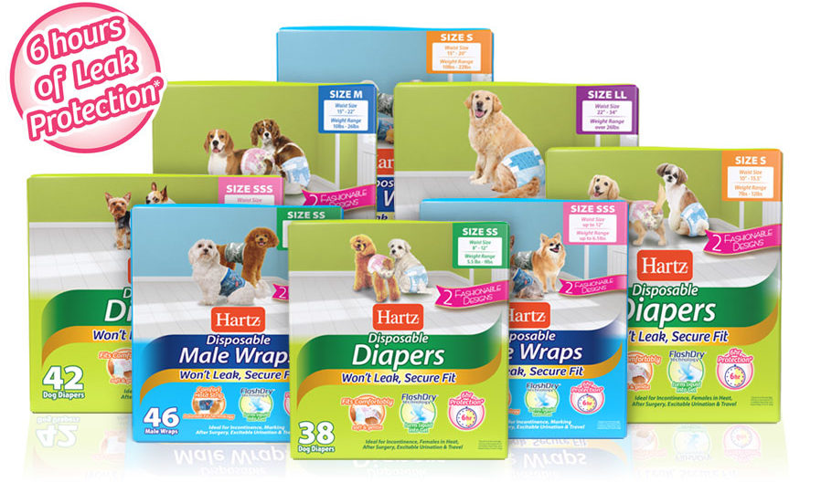 disposable dog wraps