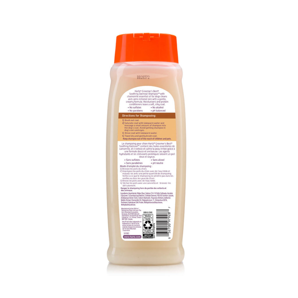 Hartz® GROOMER'S BEST® Soothing Oatmeal Shampoo for Dogs Hartz
