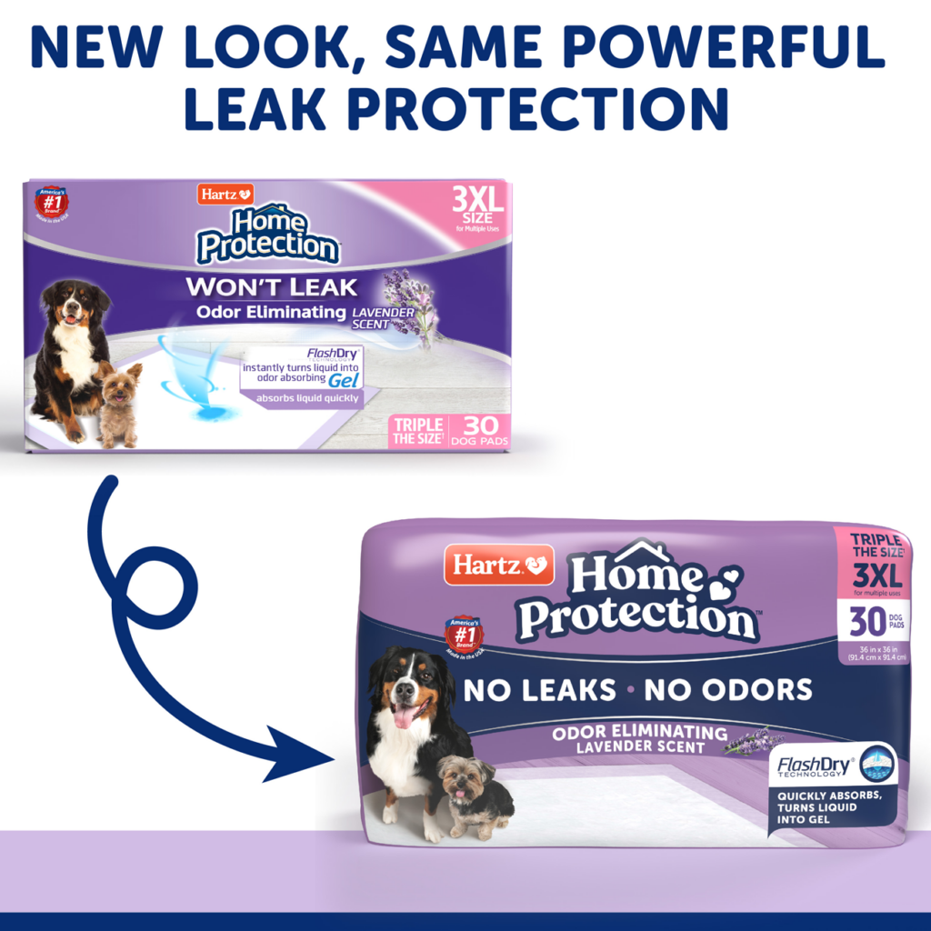 Hartz® Home Protection™ 3XL Odor Eliminating Dog Pads 60 Count Hartz