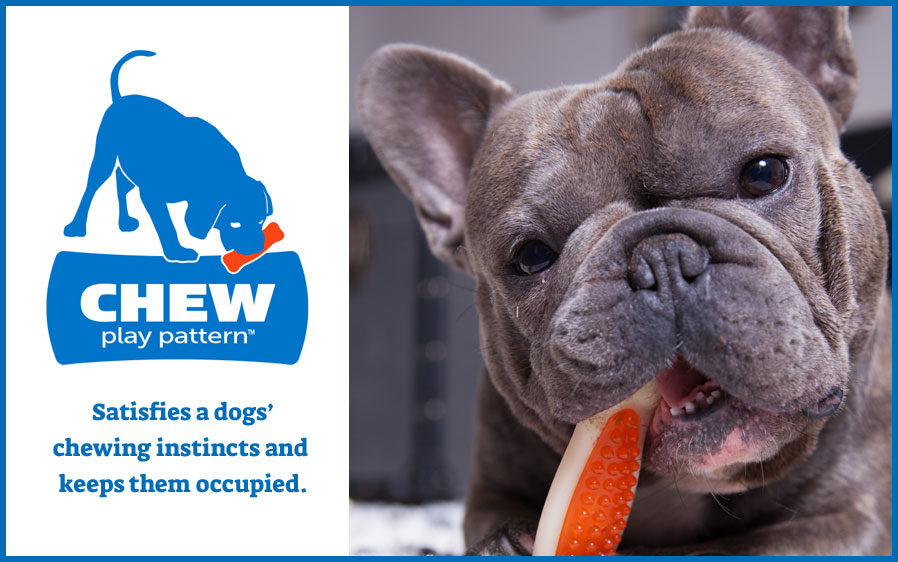 Hartz chew n' clean dog toys. Satisfies a dogs' chewing instinct and keep them satisfied.