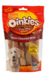 Smoked pig skin treats for dogs, in an 8 pack, Hartz SKU 3270015376