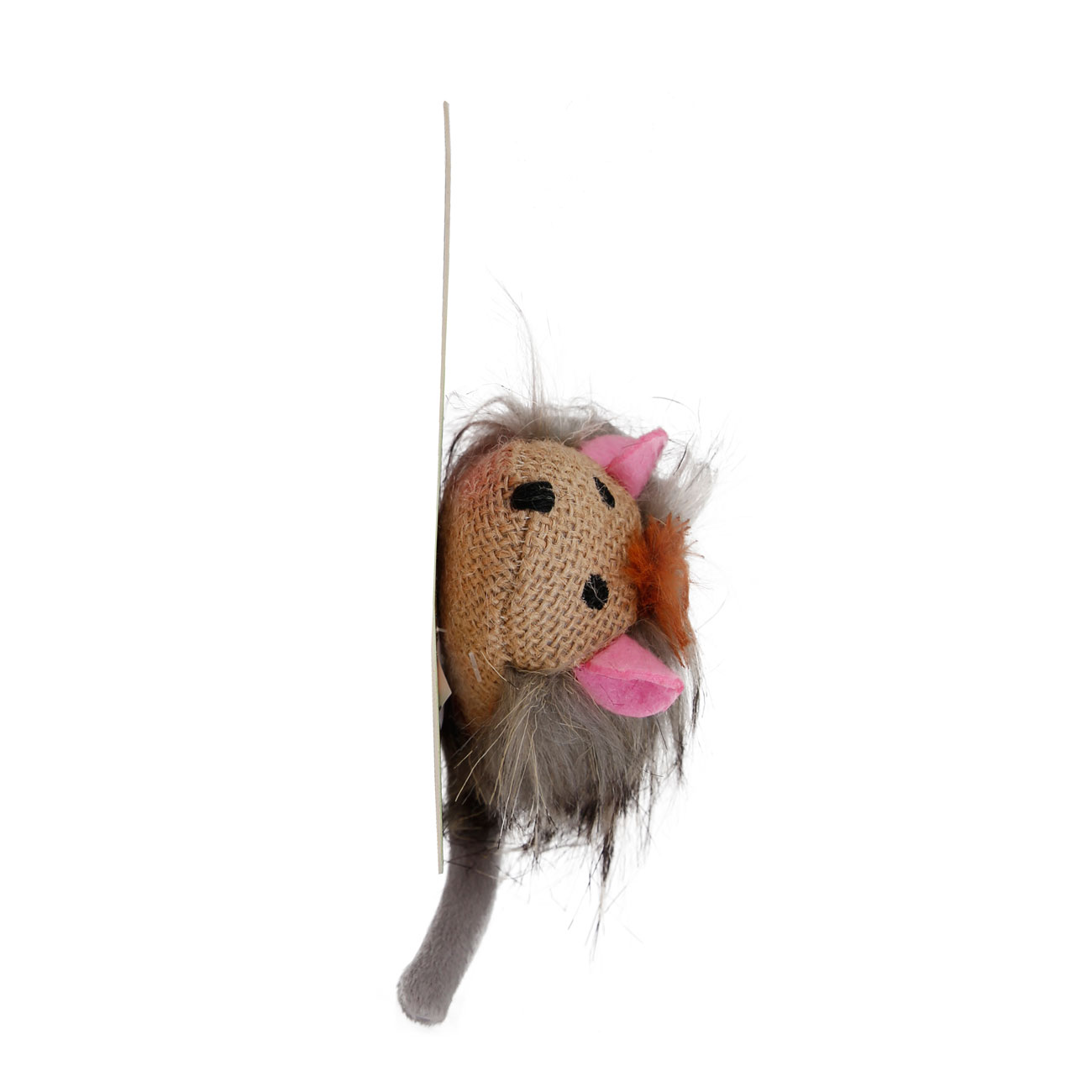 Hartz Captivate shakin hedgehog cat toy. Side image of product. Hartz SKU#3270011253.