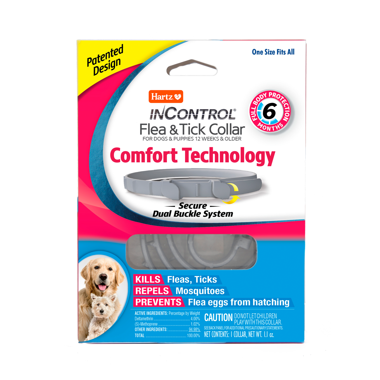 are hartz flea collars safe for dogs