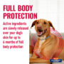 Dog collar providing full body protection