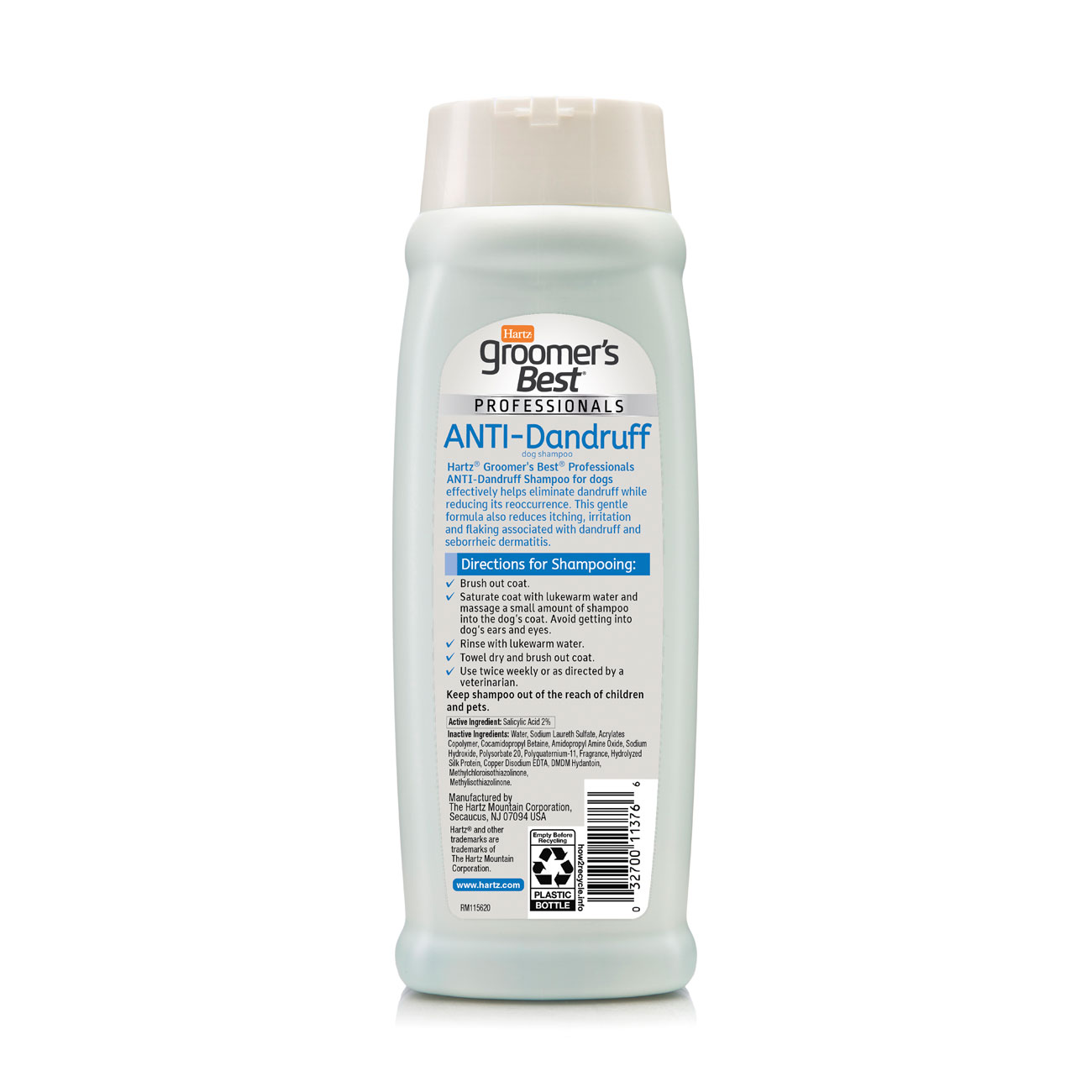 Hartz GB Odor Control Shampoo. Антисеборейный шампунь