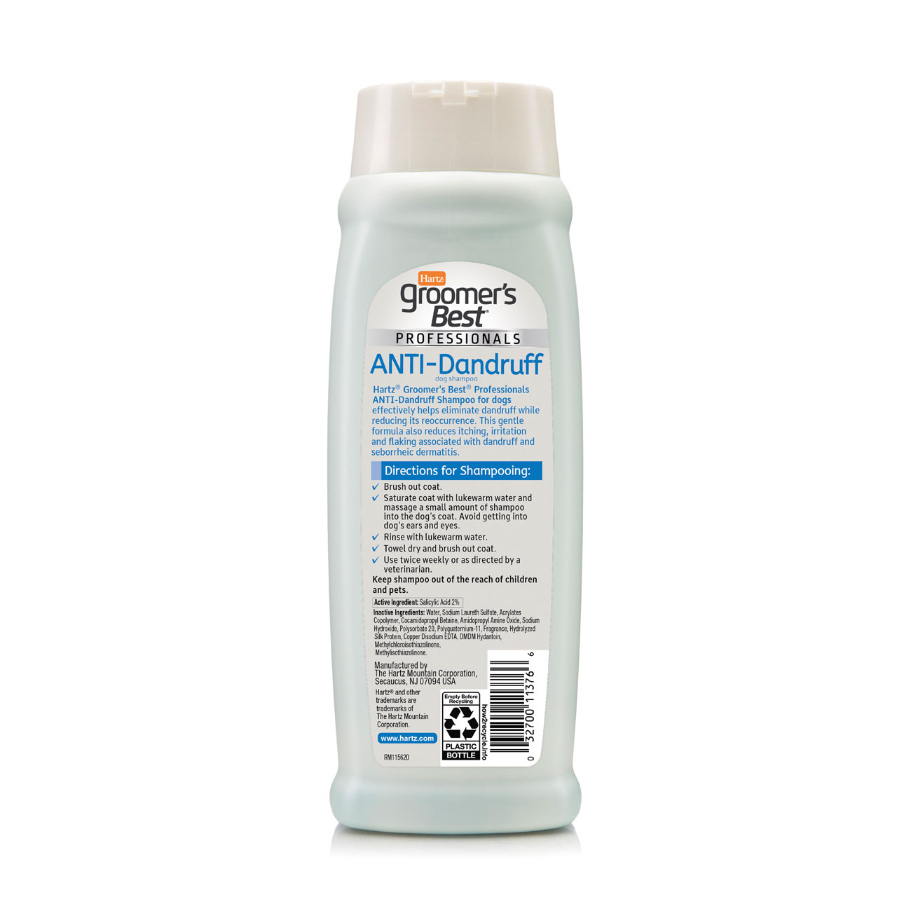 Hartz GB Odor Control Shampoo.