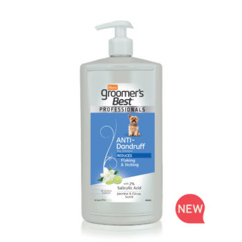 New! Hartz groomer's best professionals anti-dandruff dog shampoo. Hartz SKU# 3270012045