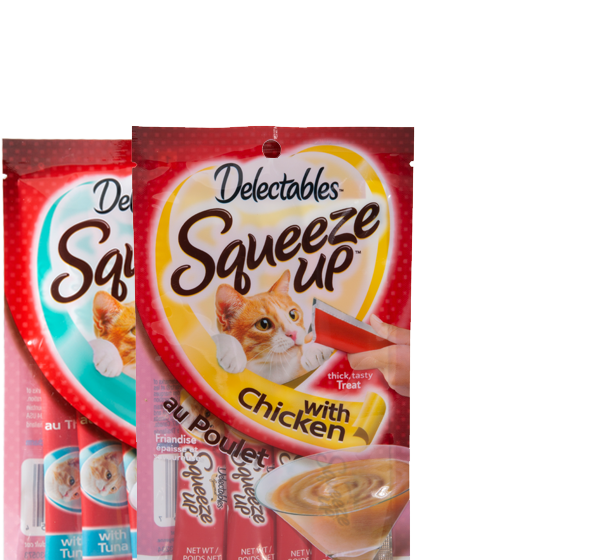 Treat Them The Best With Delectables Squeeze Ups