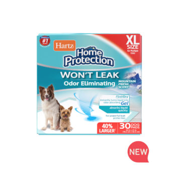 New Hartz Home Protection Odor Eliminating Mountain Fresh Dog Pads