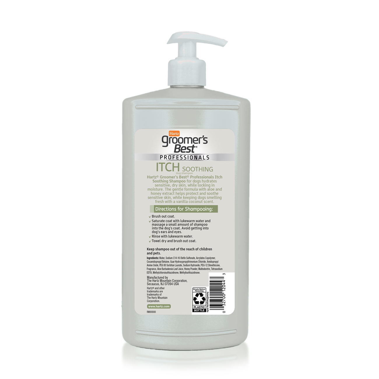 Hartz® Groomer's Best Professionals Itch Soothing Dog Shampoo ...
