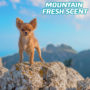 Hartz leak proof puppy pads with mountain fresh scent.