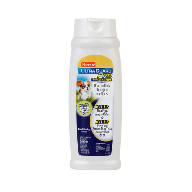 Triple active flea dn tick shampoo