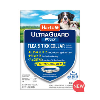 Hartz UltraGuard Pro Flea & Tick Collar for Dogs and Puppies