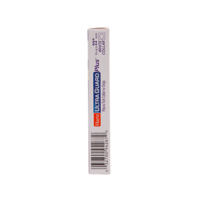 The Hartz UltraGuard Plus flea and tick dog collar provides flea and tick control for dogs.