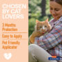 Flea drops chosen by cat lovers, easy to apply