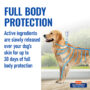 Full body protection drops for dogs