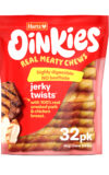 Hartz Oinkies real meaty chews jerky twists dog chew. 32 pack.