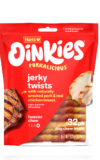 Hartz Oinkies Porkalicious jerky twists pork dog treats. 32 pack.