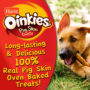 Oinkies are oven baked dog treats.