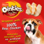 Oinkies pig skin twists. Chicken dog chews.