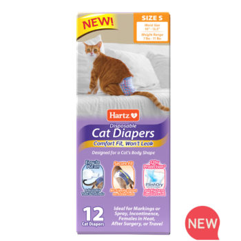 NEW! Hartz disposable diapers for cats.. Hartz SKU# 3270012942
