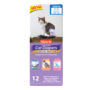 Hartz disposable diapers for cats. Front of package. Hartz SKU# 3270012943.