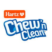 Hartz Chew' n Clean durable dog toys.