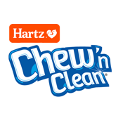 Hartz Chew' n Clean durable dog toys.