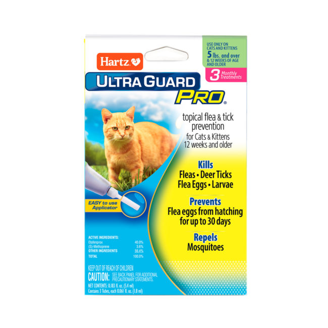 Hartz® UltraGuard Pro® Flea and Tick Drops for Cats