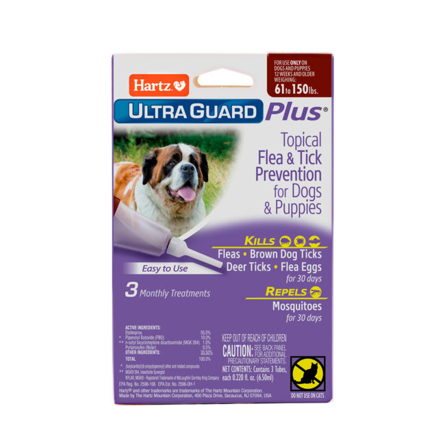 Hartz® UltraGuard Plus® Topical Flea and Tick Prevention for Dogs and Puppies 61-150lb