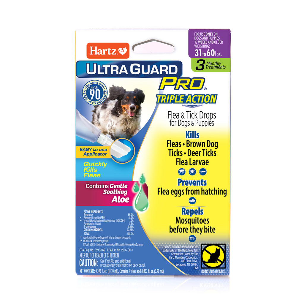 Hartz® UltraGuard Pro® Flea and Tick Drops for Dogs and Puppies 3160lb